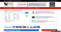 Desktop Screenshot of packwebhosting.com